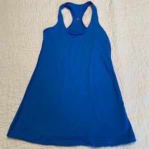 Lululemon Electric Blue Racerback Tank